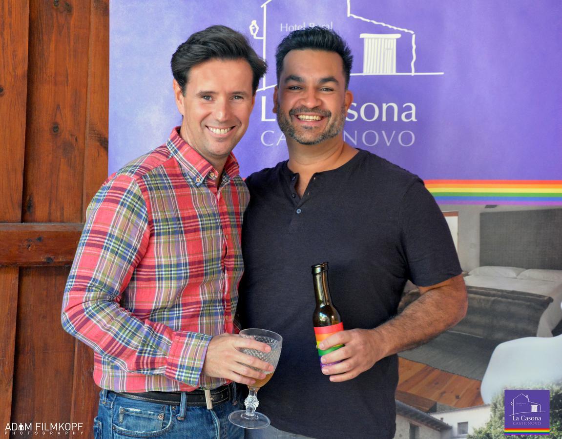Penzion La Casona De Castilnovo - Gay Men Only Valdesaz Exteriér fotografie